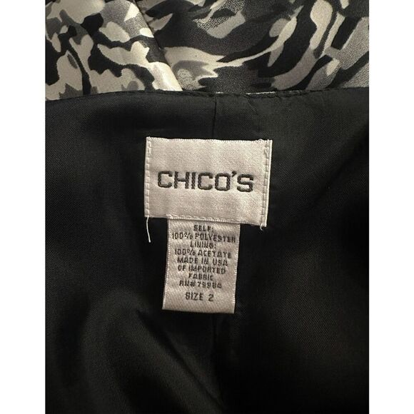 New! Chicos Floral Bloom Berkeley A-LineSkirt Sz L - Picture 2 of 3